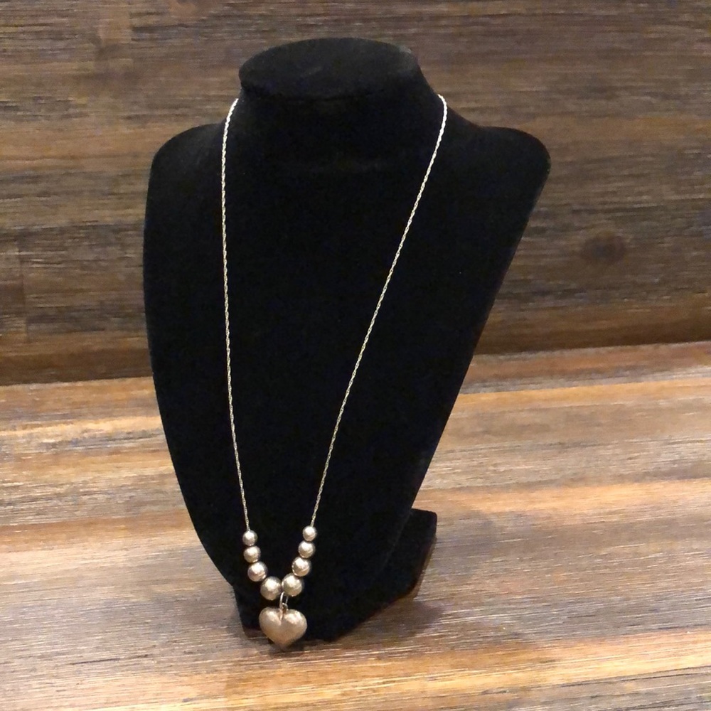 Silver Chain with Heart